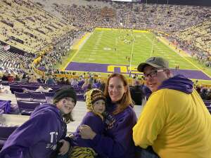 Louisiana State University Tigers vs. Arkansas - NCAA Football