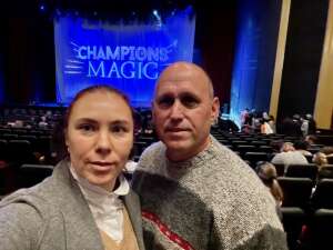 Chris K. attended Champions of Magic on Nov 27th 2021 via VetTix 