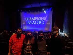 CJ Kelleher attended Champions of Magic on Nov 27th 2021 via VetTix 