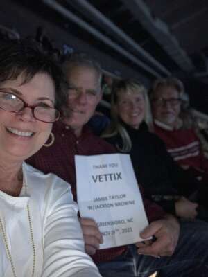 Griffithâ€™s attended James Taylor & His All-star Band With Special Guest Jackson Browne on Nov 19th 2021 via VetTix 