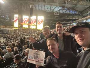 Don, Disabled Army Veteran attended The Rolling Stones - No Filter Tour 2021 on Nov 15th 2021 via VetTix 