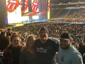 Mark D Gentry attended The Rolling Stones - No Filter Tour 2021 on Nov 15th 2021 via VetTix 