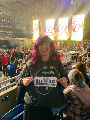 Chara McDowell attended The Rolling Stones - No Filter Tour 2021 on Nov 15th 2021 via VetTix 