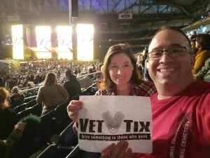 George  attended The Rolling Stones - No Filter Tour 2021 on Nov 15th 2021 via VetTix 