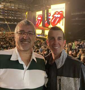 Timothy Gottwald attended The Rolling Stones - No Filter Tour 2021 on Nov 15th 2021 via VetTix 