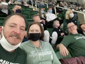 Mcv attended Michigan State Spartans vs. High Point - NCAA Men's Basketball on Dec 29th 2021 via VetTix 
