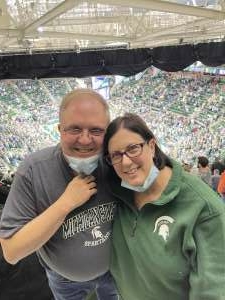 Brent attended Michigan State Spartans vs. High Point - NCAA Men's Basketball on Dec 29th 2021 via VetTix 