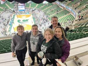Sparty Fans attended Michigan State Spartans vs. High Point - NCAA Men's Basketball on Dec 29th 2021 via VetTix 