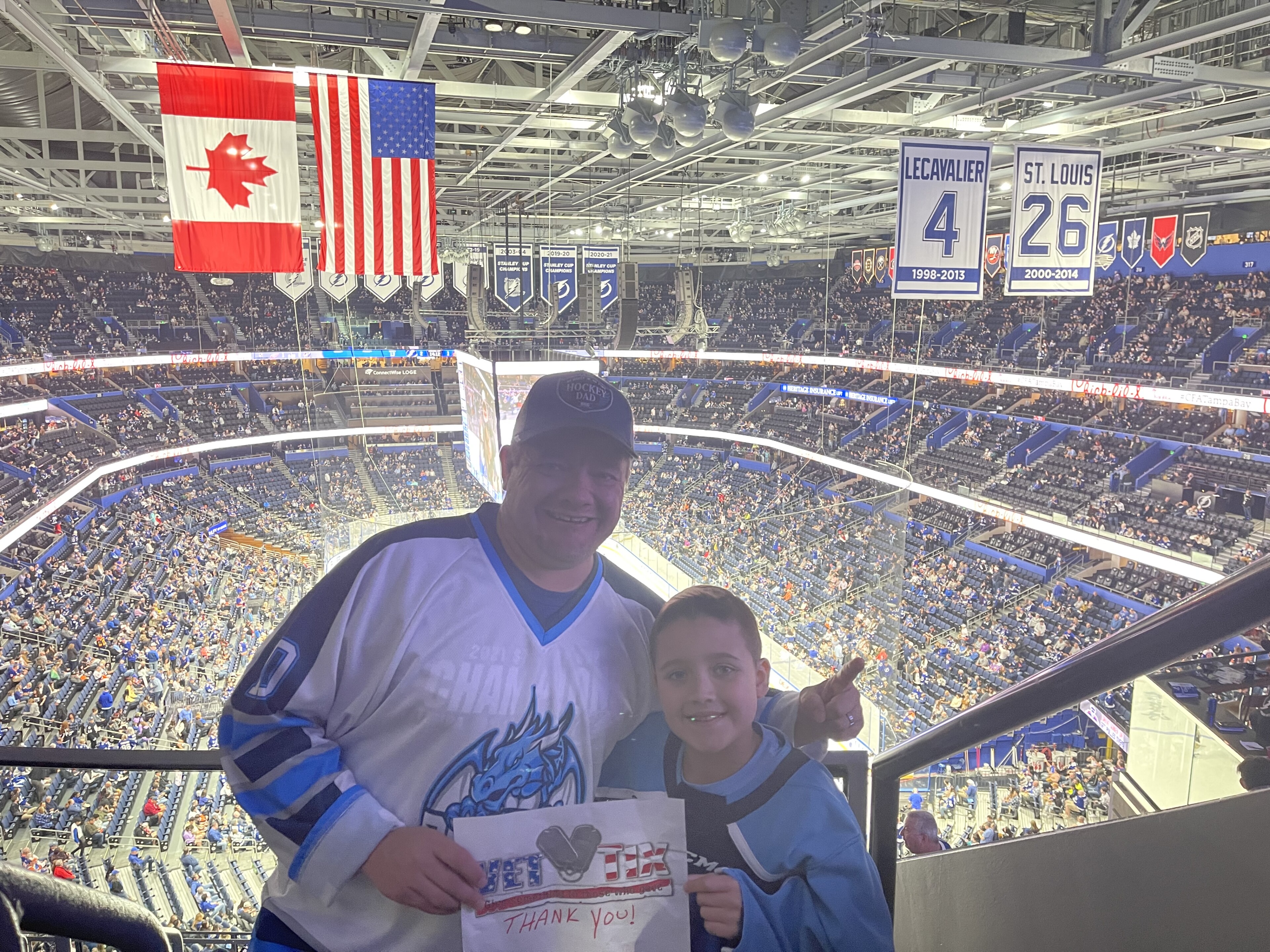 Connectwise Loge at Amalie Arena 