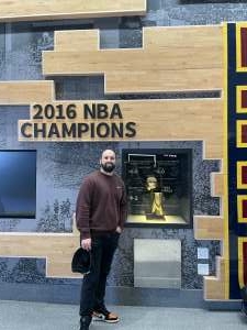 Marvin  attended Cleveland Cavaliers vs. Golden State Warriors - NBA on Nov 18th 2021 via VetTix 