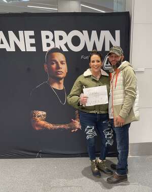 Tonia attended Kane Brown on Nov 21st 2021 via VetTix 