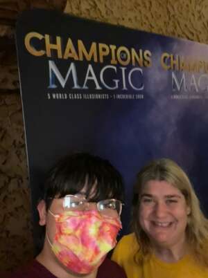 T attended Champions of Magic on Nov 21st 2021 via VetTix 