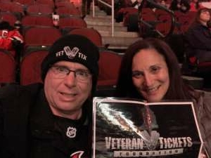 Stephen  attended New Jersey Devils vs. San Jose Sharks - NHL on Nov 30th 2021 via VetTix 