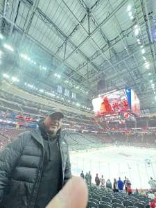 Sheldon attended New Jersey Devils vs. San Jose Sharks - NHL on Nov 30th 2021 via VetTix 