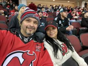 Jose attended New Jersey Devils vs. San Jose Sharks - NHL on Nov 30th 2021 via VetTix 