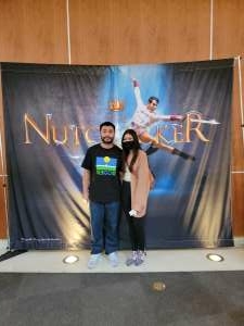 Diep attended Colorado Ballet Performs the Nutcracker on Nov 28th 2021 via VetTix 