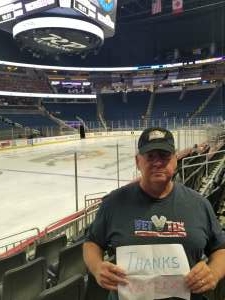 Jeff attended Orlando Solar Bears vs. Jacksonville Icemen - ECHL on Dec 2nd 2021 via VetTix 