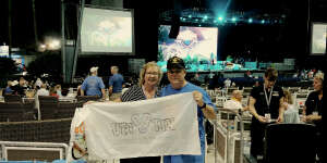 Allen attended Jimmy Buffett and the Coral Reefer Band on Dec 9th 2021 via VetTix 