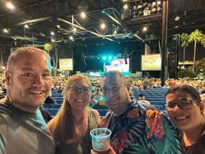 Pat attended Jimmy Buffett and the Coral Reefer Band on Dec 9th 2021 via VetTix 