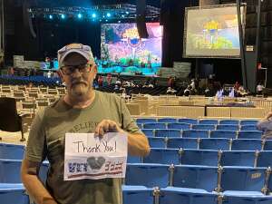 Curtis attended Jimmy Buffett and the Coral Reefer Band on Dec 9th 2021 via VetTix 