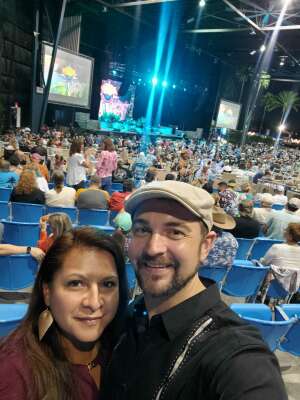 Dustin attended Jimmy Buffett and the Coral Reefer Band on Dec 9th 2021 via VetTix 