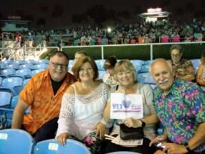 Bill attended Jimmy Buffett and the Coral Reefer Band on Dec 9th 2021 via VetTix 