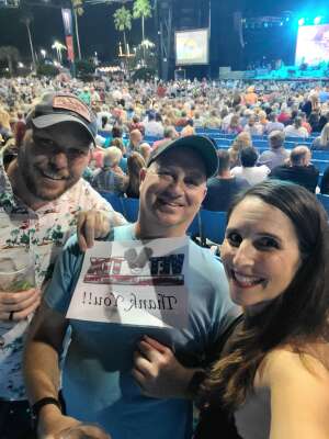 DB attended Jimmy Buffett and the Coral Reefer Band on Dec 9th 2021 via VetTix 