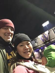 Jeff and Yvonne  attended Washington Huskies vs. Washington State - NCAA Football on Nov 26th 2021 via VetTix 