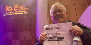 Tom Cannon  attended The Phoenix Symphony Presents: Music of the Knights on Nov 26th 2021 via VetTix 