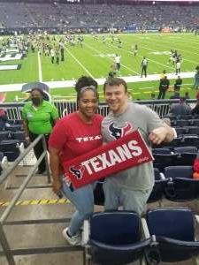 Mark D. attended Houston Texans vs. New York Jets - NFL ** Salute to Service Game ** on Nov 28th 2021 via VetTix 