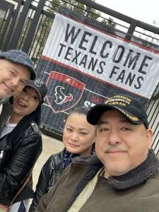Meltran attended Houston Texans vs. New York Jets - NFL ** Salute to Service Game ** on Nov 28th 2021 via VetTix 