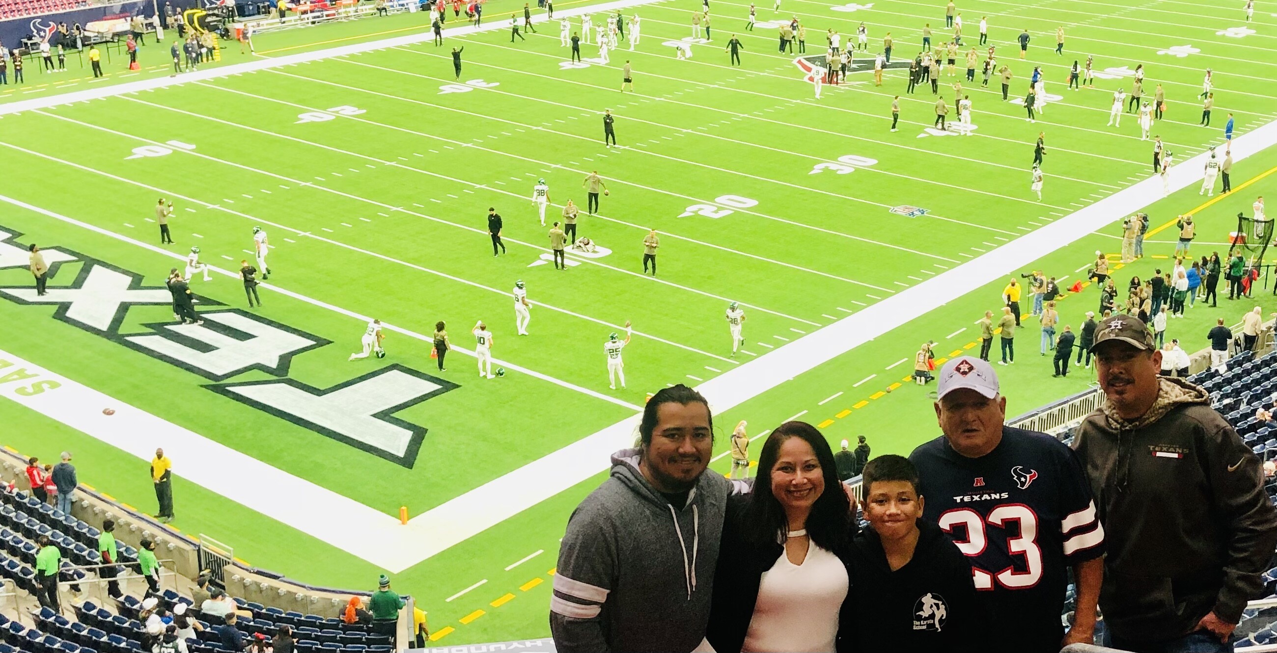 Event Feedback: Houston Texans vs. New York Jets - NFL ** Salute to Service  Game ** vs New York Jets