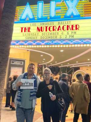 Bryan attended Los Angeles Ballet Pop! The Nutcracker on Dec 4th 2021 via VetTix 