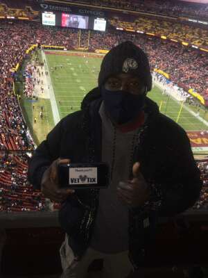 Mr. G attended Washington Football Team vs. Seattle Seahawks - NFL on Nov 29th 2021 via VetTix 