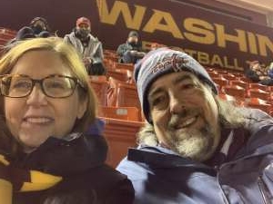 Beth attended Washington Football Team vs. Seattle Seahawks - NFL on Nov 29th 2021 via VetTix 