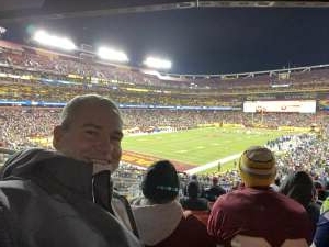 Tom Mc attended Washington Football Team vs. Seattle Seahawks - NFL on Nov 29th 2021 via VetTix 
