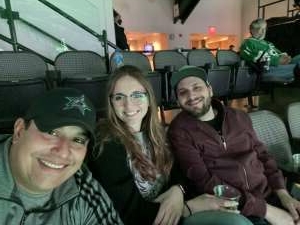 Felicia attended Dallas Stars vs. Carolina Hurricanes - NHL on Nov 30th 2021 via VetTix 