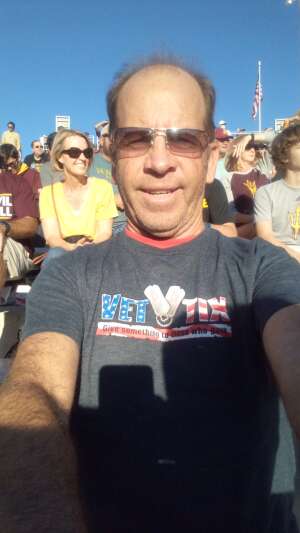 Paul attended Arizona State Sun Devils vs. Arizona Wildcats - NCAA Football on Nov 27th 2021 via VetTix 