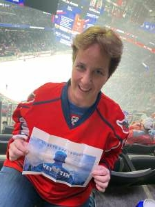 Cathy C attended Washington Capitals vs. Chicago Blackhawks - NHL on Dec 2nd 2021 via VetTix 