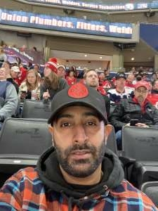 Singh attended Washington Capitals vs. Chicago Blackhawks - NHL on Dec 2nd 2021 via VetTix 