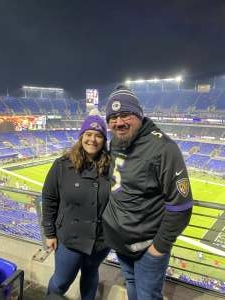 Robert D. attended Baltimore Ravens vs. Cleveland Browns - NFL on Nov 28th 2021 via VetTix 