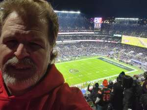 Glynn Anglin attended Baltimore Ravens vs. Cleveland Browns - NFL on Nov 28th 2021 via VetTix 