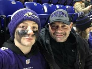 Jerry attended Baltimore Ravens vs. Cleveland Browns - NFL on Nov 28th 2021 via VetTix 