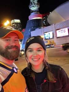 Mike L attended Nashville Predators vs. Columbus Blue Jackets - NHL on Nov 30th 2021 via VetTix 