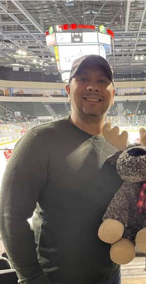 Eric  attended Texas Stars vs. Rockford Icehogs - AHL on Dec 17th 2021 via VetTix 