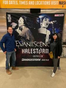 Evanescence + Halestorm