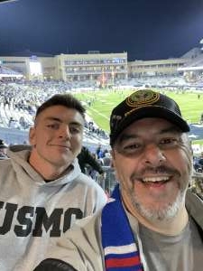 Brian attended 2021 Lockheed Martin Armed Forces Bowl: Army vs. Missouri on Dec 22nd 2021 via VetTix 