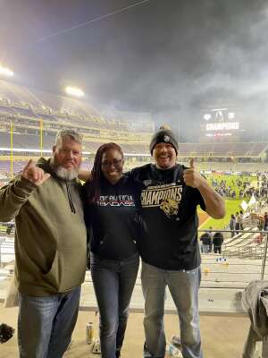 Chasity attended 2021 Lockheed Martin Armed Forces Bowl: Army vs. Missouri on Dec 22nd 2021 via VetTix 