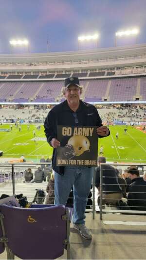 Terry Mayes attended 2021 Lockheed Martin Armed Forces Bowl: Army vs. Missouri on Dec 22nd 2021 via VetTix 