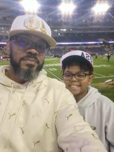 Horace attended 2021 Lockheed Martin Armed Forces Bowl: Army vs. Missouri on Dec 22nd 2021 via VetTix 